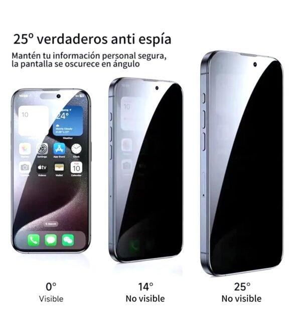 Vidrio Templado 3D Privacidad