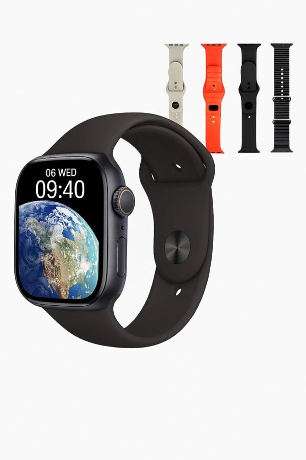 Smart Watch W9 Ultra con 4 pulseras
